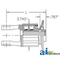 W357920-A - Radial Pin Clutch