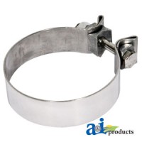 ZNL90875A - Clamp, 4", Stainless Steel, For 4" Chrome Stack