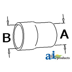 163362A - Radiator Hose, Lower 	