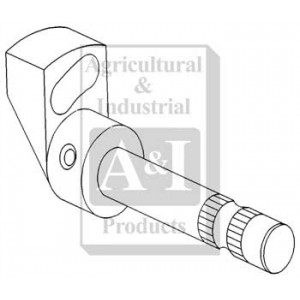 190960M92 - Cam & Shaft Assembly, Differential Lock 	