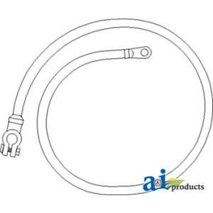 26A164 - Cable, Battery to Starter, 65", 2 Ga. 	