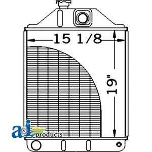 506244M91 - Radiator	