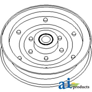 566519R1 - Pulley, Idler (Flat)