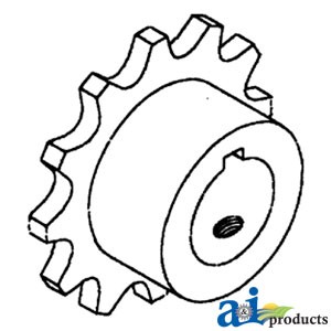 70584530 - Sprocket, Upper Unit Drive 	
