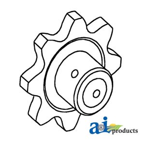 71196628 - Sprocket, Grain Conveyor, Lower 	