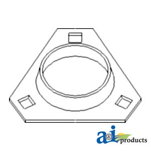 86620026 - Flange, Triangular 	