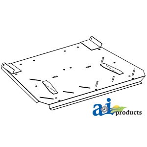 AH137792 - Support, Straw Chopper Deflecter