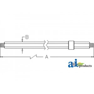AH145821 - Shaft, Cutterbar Drive (LH) 	