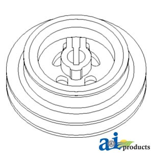 AH162528 - Sheave, Chopper Jackshaft; Standard 	
