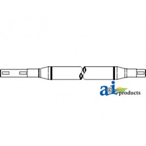 AH166651 - Shaft, Feeder House; Narrow Airflow 	