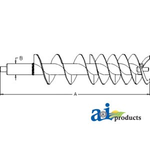 AH218485 - Auger, Tank Loading	