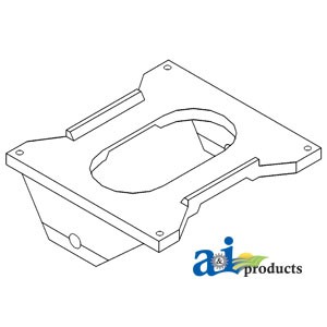 AR69836 - Pivot Plate w/ Caps & Bolts 	