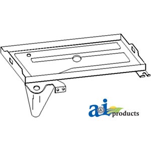 E4NN10723AA - Battery Tray Assembly	