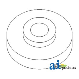 H167127 - Bushing, Paddled Straw Chopper Blade 	
