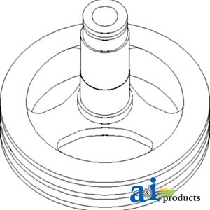 H179058 - Sheave, Reel Pump Drive; Hi-Capacity 	