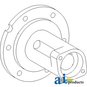 H215595 - Hub, Pulley; Unloader Drive