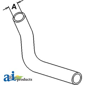 SBA310160750 - Radiator Hose, Upper 	