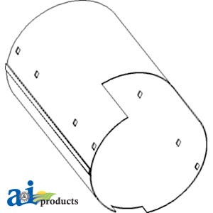 TLJDE9650 - Tube, Grain Tank Loading, 12" Extension 	