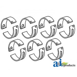 U5MB0007B - Bearing Set, Main (.020", set of 7) 	