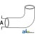 100023A - Radiator Hose, Upper 	
