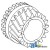 107303A - Gear, Front Transmission Input Shaft 	