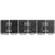 1003455 - Center Feeder, Hvy Duty, Side V-Guide, recessed 3/4 cl