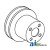 102221A - Pulley, Water Pump Outer	
