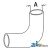 104742A - Radiator Hose, Upper 	