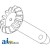 1324929C1 - Gear, Unloader, Upper Gear Case Assembly 	