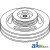 1315264C1 - Pulley, Straw Chopper Drive 	