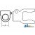 141022002 - Tractor Yoke - QD Push Pin 	