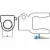 141028001 - Tractor Yoke - QD Push Pin 	
