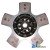 142200C2 - Trans Disc: 14", 5-button, spring loaded 	