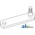 157164A - Power Steering Cyl. Link Arm 	