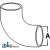 158624A - Radiator Hose, Lower 	