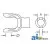 151014071 - Implement Yoke, Round Bore 1 3/8 w/ 3/8 Pin Hole 	
