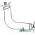 156542A - Radiator Hose, Lower 	