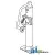 15A158L - Jack, Trailer & Imp., Four Position Swivel Tube Mount (2000
