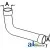 1671076M1 - Radiator Hose, Upper 	