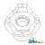 183210C91 - Hub Assy, Elevator Jackshaft Drive 	