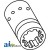 1871924M1 - Coupling, Drive Shaft 	