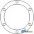 181232M1 - Gasket, Rear Axle Housing Outer 	