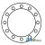 183260M1 - Axle Shim, Axle Housing Outer; .016" 	