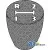 1862401M1 - Shift Lever Knob- 3 Speed 	