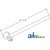 1870219M93 - Shaft, Pressure Control 	
