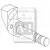 190960M92 - Cam & Shaft Assembly, Differential Lock 	