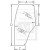 192003A6 - Glass, Door (LH)