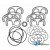 24D001 - Repair Kit, Hydraulic Pump	