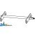 253352M91 - Shaft, Shaker 	