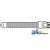 26A307 - Ground Strap, 7", 2 Ga. 	